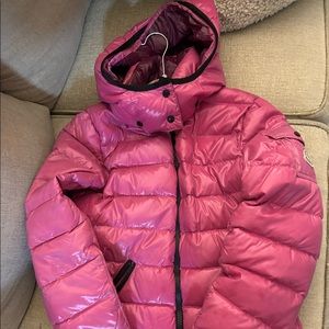 Pink Moncler Jacket Coat Sz 0